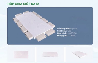 HỘP CHIA GIÓ 1 RA 12