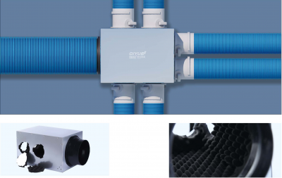 HỘP PHÂN PHỐI TIÊU ÂM KIM LOẠI ỐNG HDPE